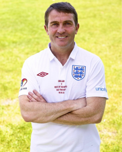 Bradley Walsh at Soccer Aid 2010