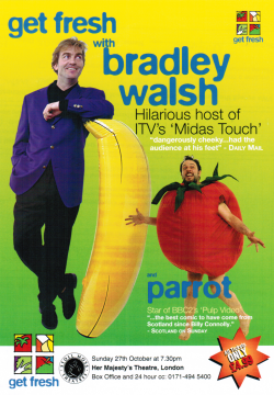 Get Fresh With Bradley Walsh and Parrot