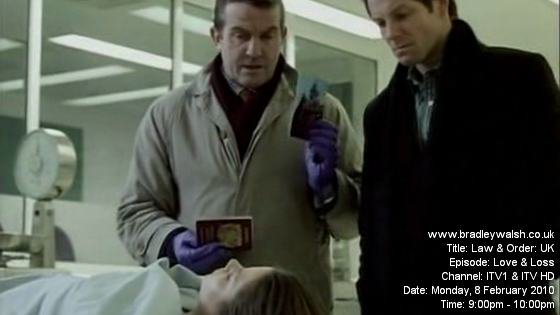 Law & Order: UK - Series Two : Episode Five : Love and Loss - Monday, 8 February 9:00pm - 10:00pm ITV1 / ITV1 HD