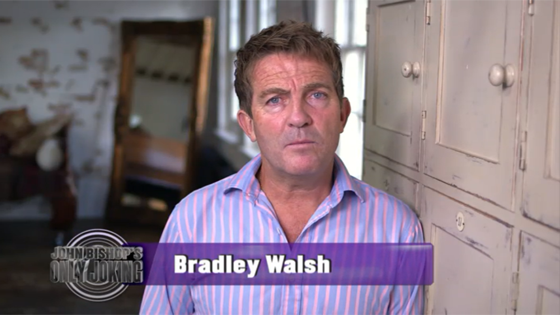 Bradley Walsh on John Bishop's Only Joking