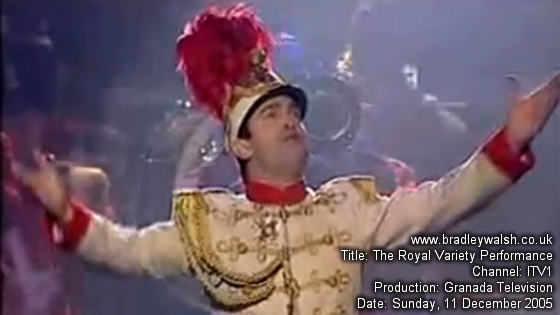 Bradley Walsh Royal Variety Performance 2005